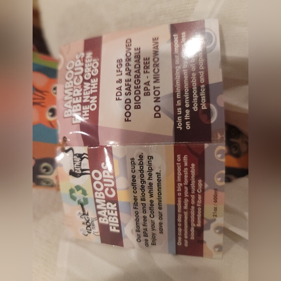 VacuCraft Bamboo Silicone Tea and Coffee Cup - Picture 14 of 15